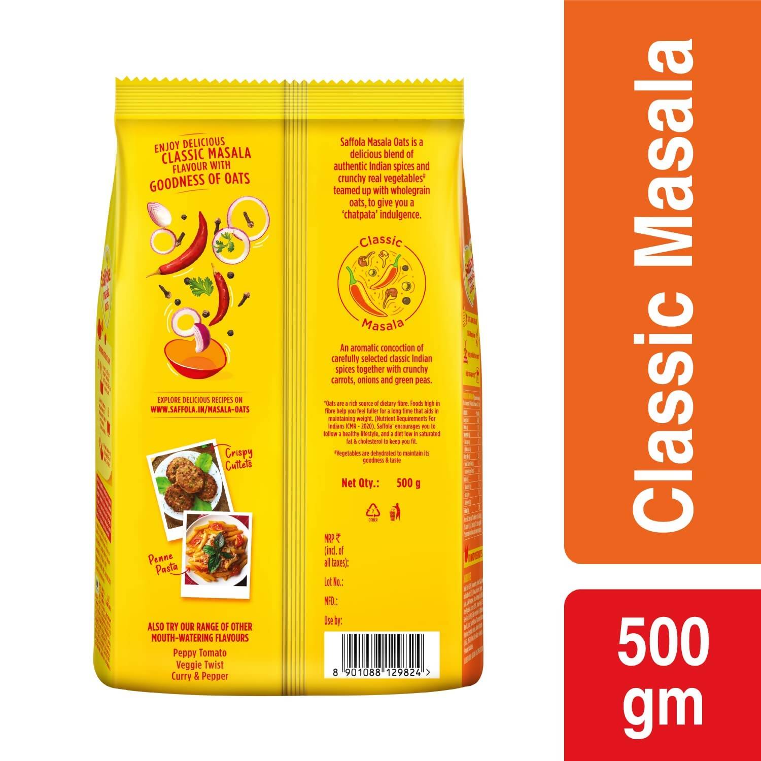 Saffola Masala Oats Classic Masala - Grab2buy