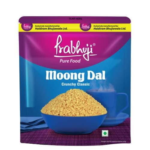 Haldiram's Prabhuji Moong Dal | Premium Crispy Lentil Namkeen
