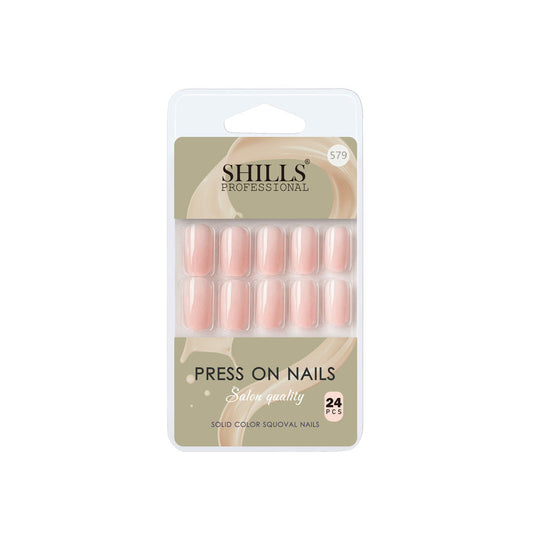 Shills Professional Reusable Press On Nails Square - SPN579