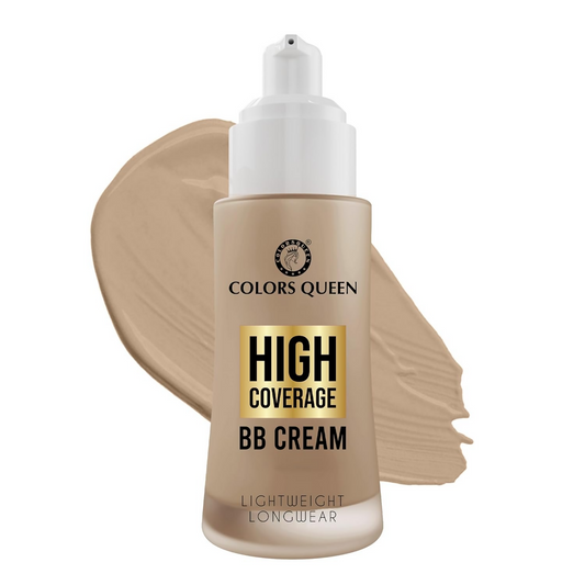 Colors Queen High Coverage BB Cream Foundation - Medium Beige Grab2Buy Colors Queen Grab2Buy