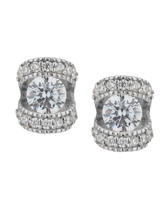 Set Of 10 Gold-Polished Contemporary Studs Earrings For Women - Wahe Jewels | Grab2Buy