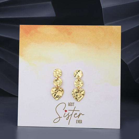 Gold-Polished Crescent Hoop Earring For Women - Wahe Jewels Noz2Toz