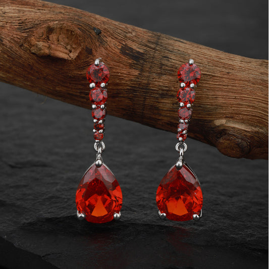 Gold-Polished With Cz Tassel Drop Earring For Women - Wahe Jewels | Grab2Buy