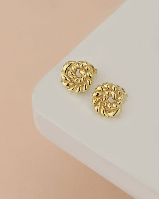 Rhodium Plated Hoop Earring - Wahe Jewels | Grab2Buy