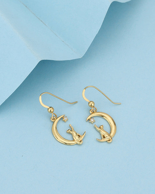 Premium Jewellery - Silver Toned Cz Studded Rhodium - Plated Contemporary Handcrafted Ear Cuff Earrings - Wahe Jewels | Grab2Buy