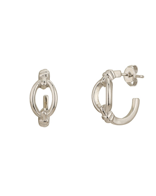 Rose Gold-Polished Circular Drop Earrings - Wahe Jewels | Grab2Buy