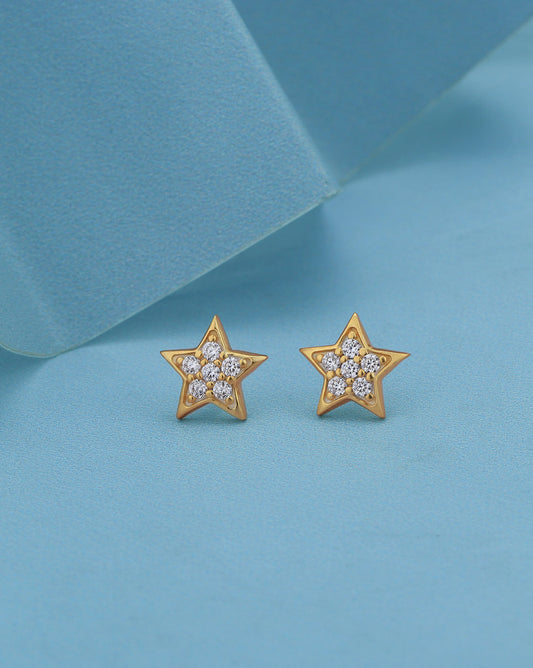 Rhodium Plated Minimal Threader Earrings With Hearts - Wahe Jewels | Grab2Buy