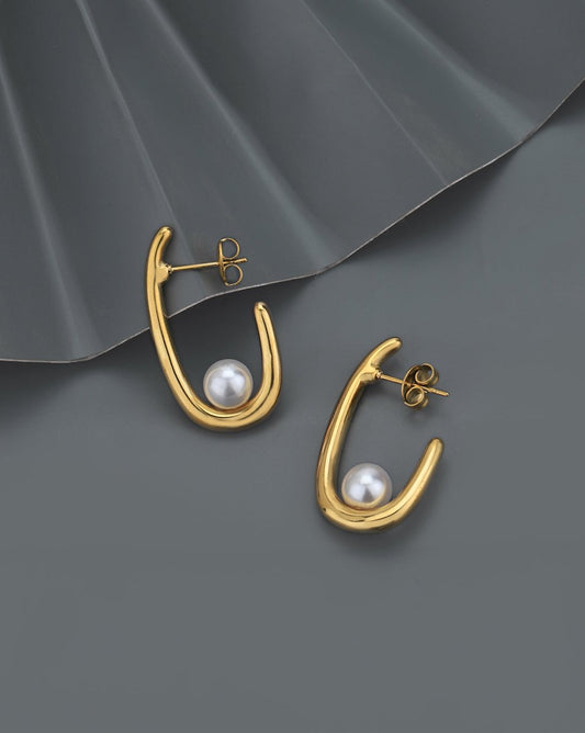 925 Sterling Silver Rhodium Plated Cz Triangular Drop Earring For Women - Wahe Jewels Noz2Toz