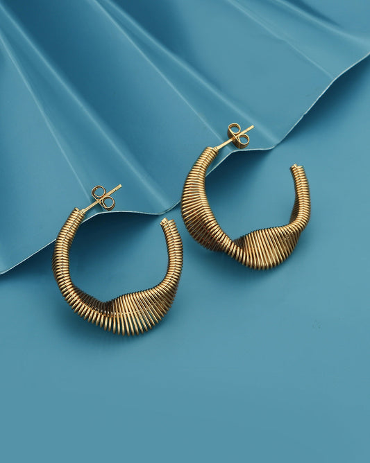 Rhodium Plated Drop Earring With Chain For Women - Wahe Jewels | Grab2Buy