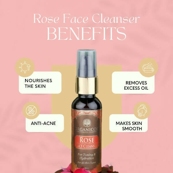 Organicos Rose Face Cleanser - Grab2buy