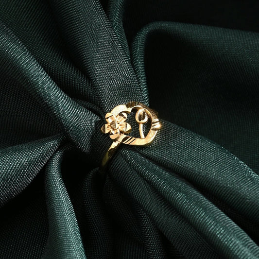 AanyaCentric Gold-Polished Ring For Women & Girls Grab2Buy AanyaCentric Grab2Buy