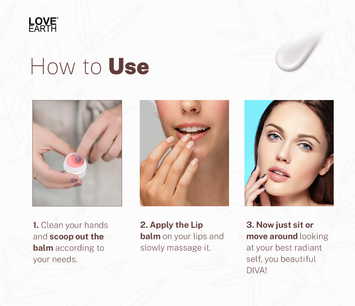 Love Earth Organic Coconut Lip Balm - Grab2buy