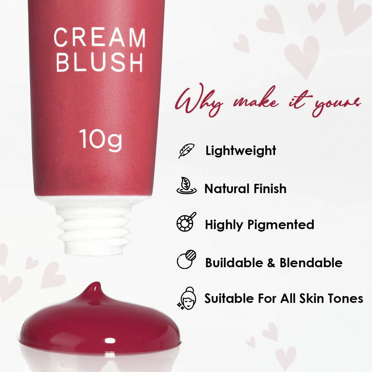 Insight Cosmetics Super Stay Cream Blush - Coral Jelly - Grab2buy
