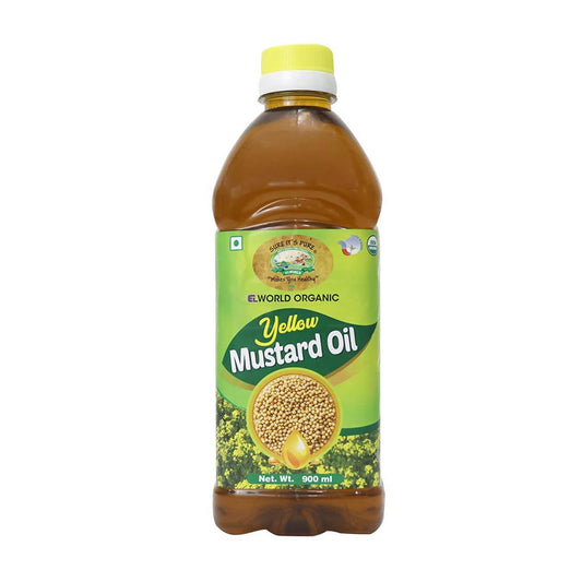 El World Organic Yellow Mustard Oil - Grab2buy