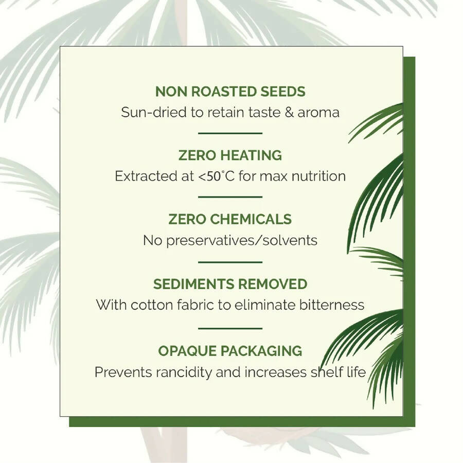 Gramiyaa Wood Cold Pressed Coconut Oil - Grab2buy