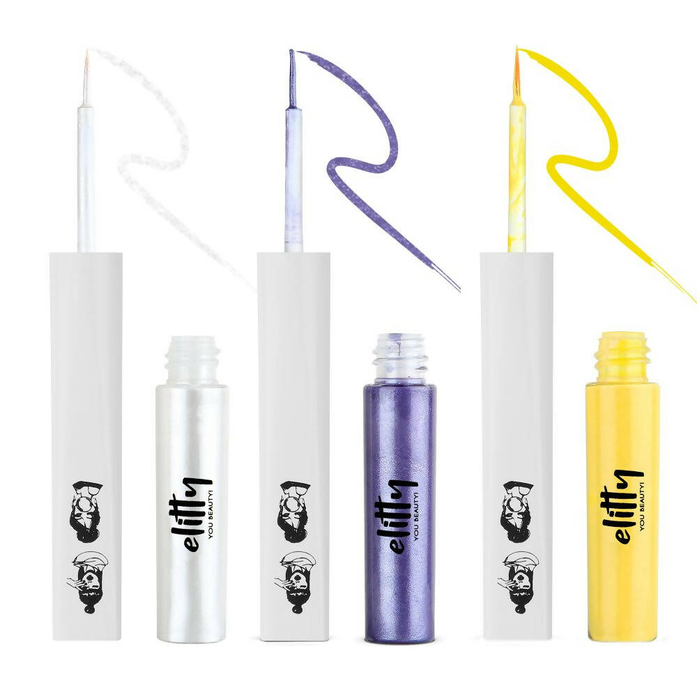 Elitty Eye Gotta Feeling Daylight Pop Color Eyeliner Combo - Grab2buy