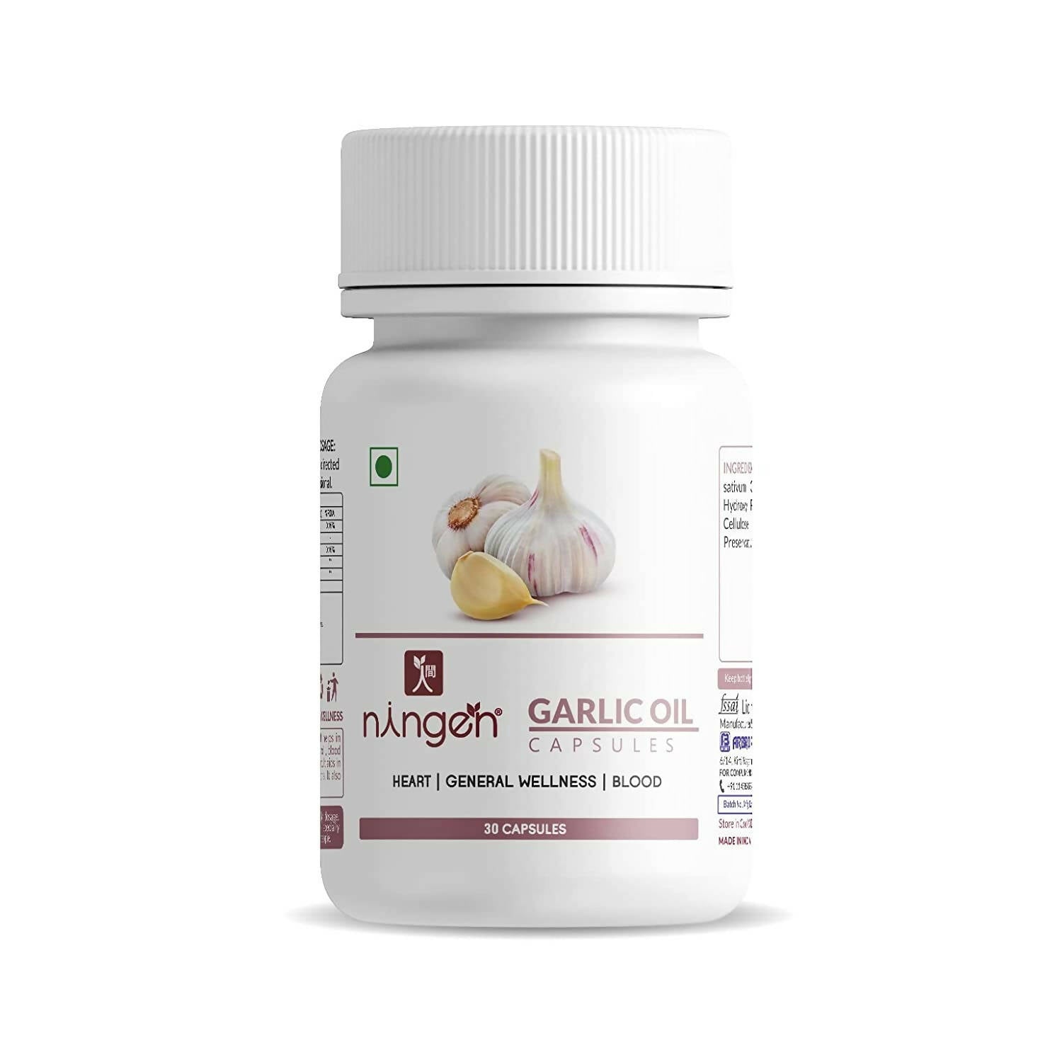 Ningen Garlic Oil Capsules - Grab2buy