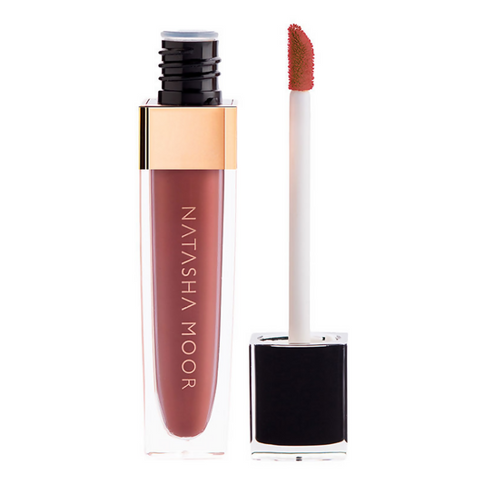 Natasha Moor Molten Matte Liquid Lipstick - Hustler
