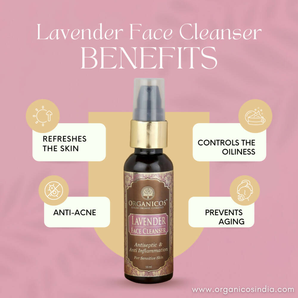 Organicos Lavender Face Cleanser - Grab2buy