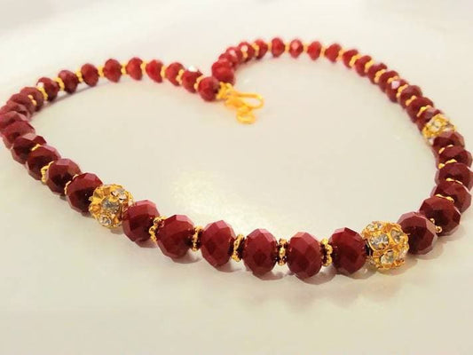 Cute Beaded Necklace Grab2Buy Mokshi Collections Grab2Buy