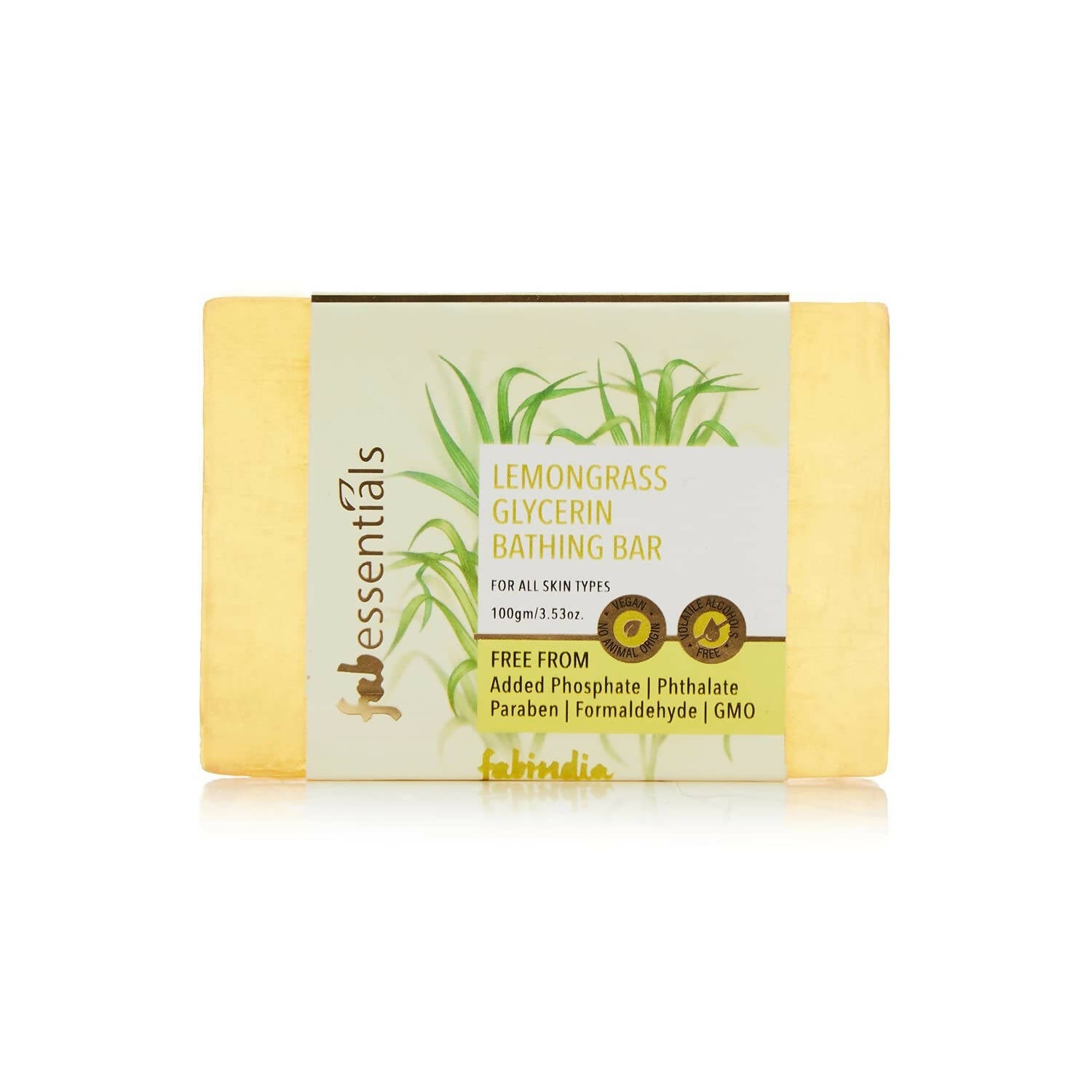 Fabessentials Assorted Glycerin Bathing Bars Combo - Wild Rose, Mint & Lemongrass - Grab2buy