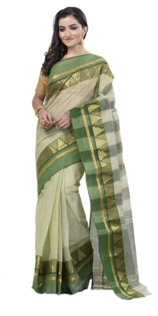 Exclusive Collection Off White 100% Pure Cotton Tant Grab2Buy
