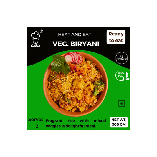 Genie's Ready To Eat Veg Biryani - Grab2buy