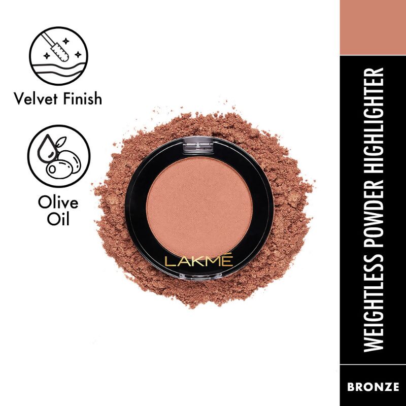 Lakme Face It Highlighter - Bronze - Grab2buy