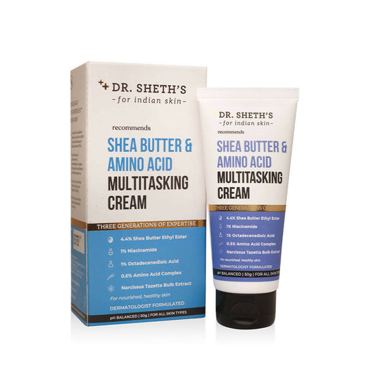Dr. Sheth's Shea Butter Face Cream with 1% Niacinamide For Dryness, Damaged Skin, For All Skin Types - Limited Time Offer | Grab2Buy
