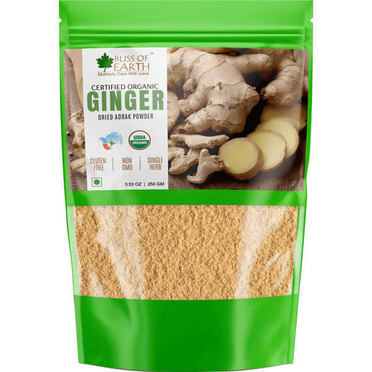 Bliss of Earth Dry Ginger Powder (Adrak) - Grab2buy