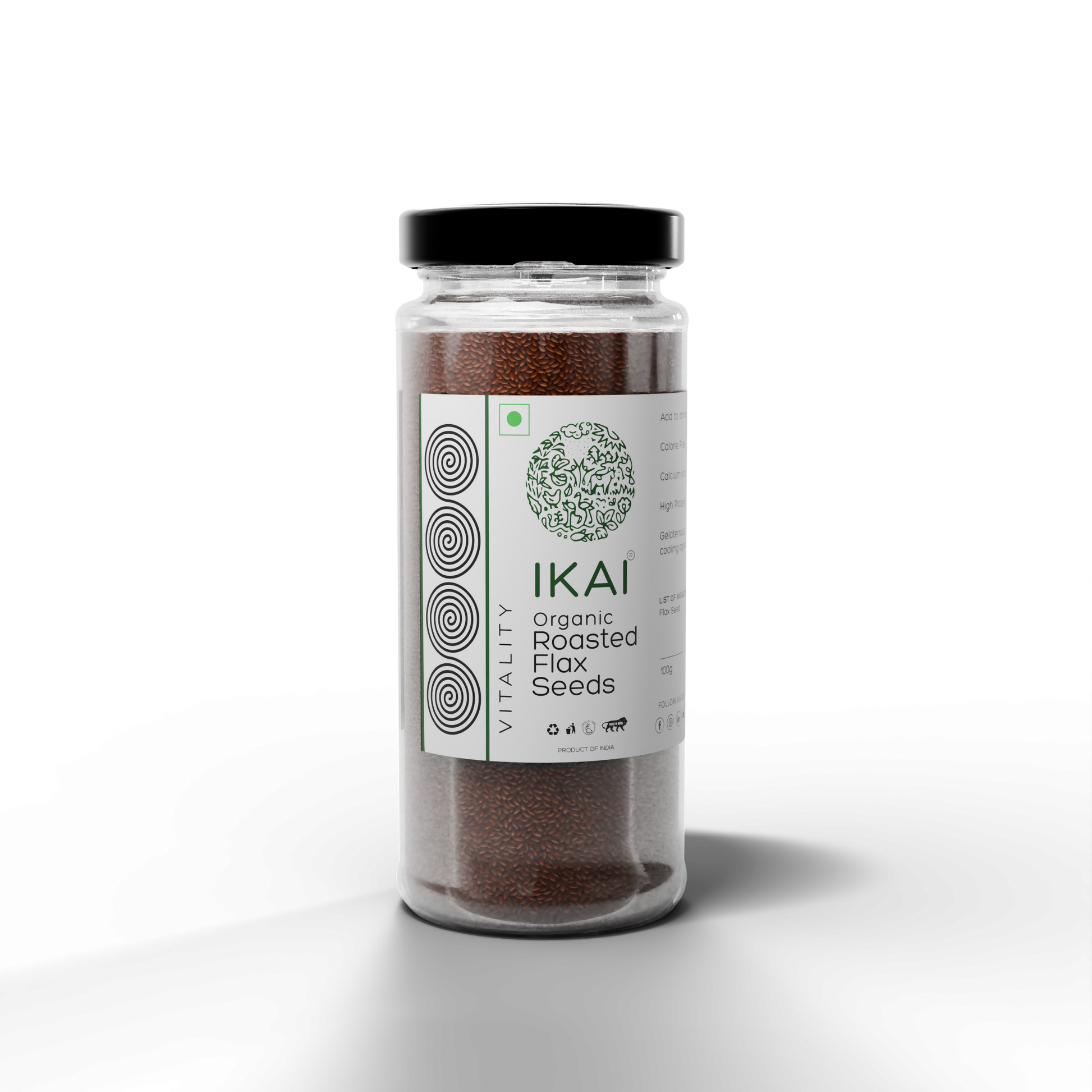 1 - Organic Flax Seeds - 100g