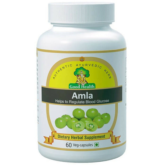 Sushrut Ayurved Good Health Amla Veg Capsules - Grab2buy