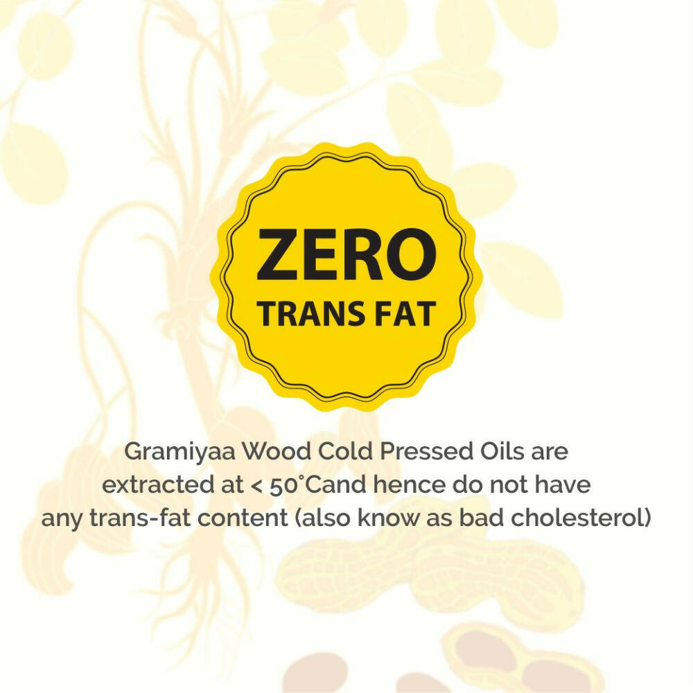 Gramiyaa Wood Cold Pressed Groundnut Oil - Grab2buy