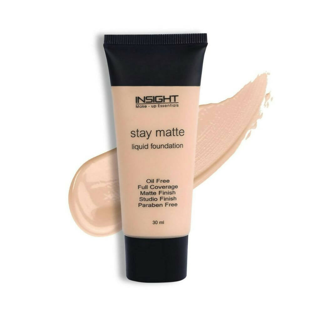 Insight Cosmetics Stay Matte Liquid Foundation - Classic Ivory - Grab2buy