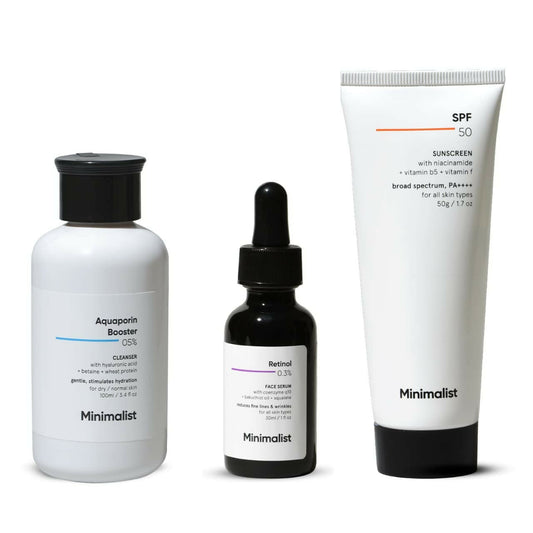 Minimalist Anti-Aging Skincare Kit, Routine Kit For Women & Men Grab2Buy Minimalist Grab2Buy