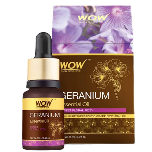 Wow Skin Science Geranium Essential Oil - Grab2buy