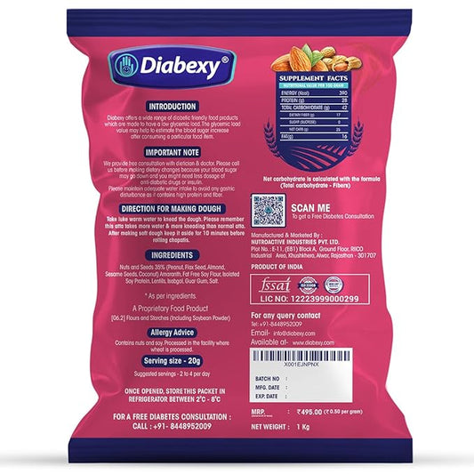 Diabexy Atta Gluten Free Diabexy NutroActive