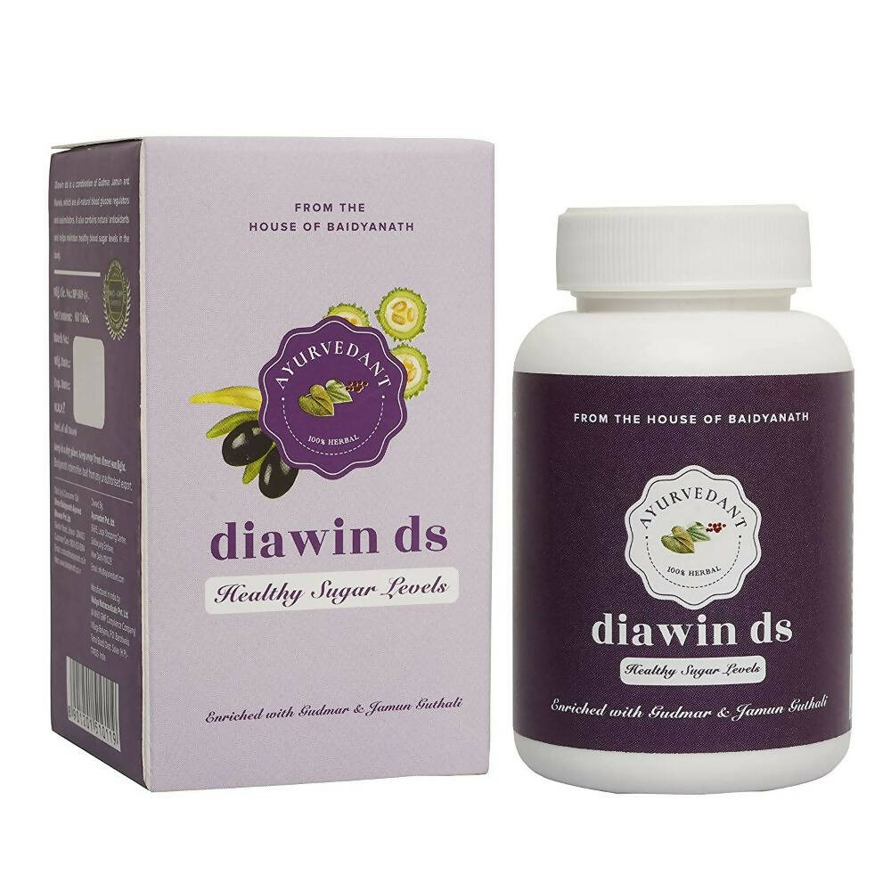 Baidyanath Jhansi Ayurvedant Diawin Ds Tablets - Grab2buy