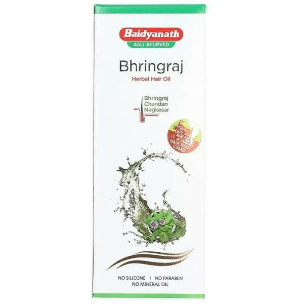 Baidyanath Jhansi Bhringraj Herbal Hair Oil - Grab2buy