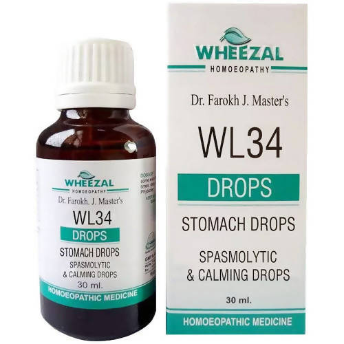 Wheezal Homeopathy WL-34 Drops - Grab2buy