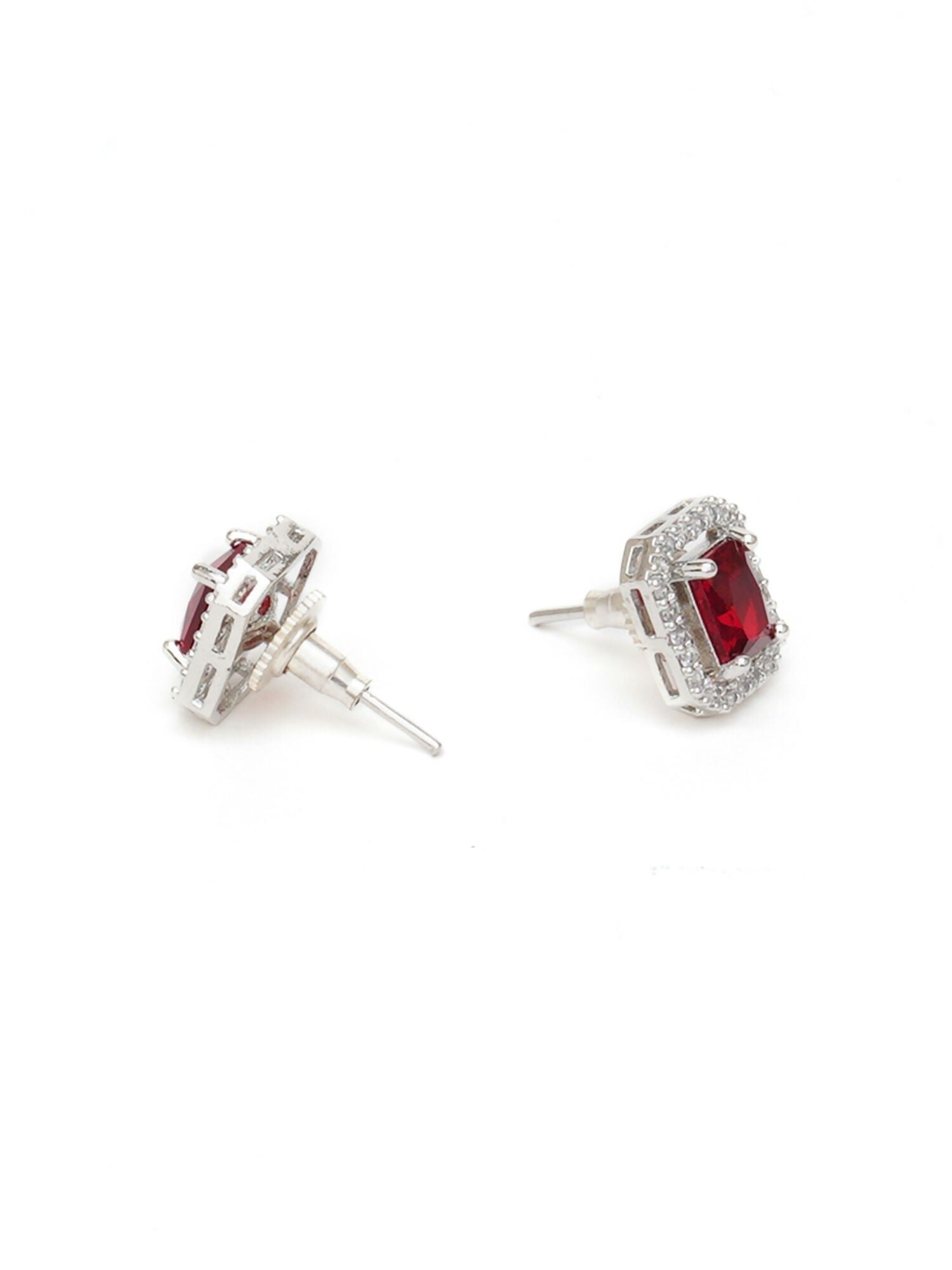 stone stud (Red) - Ruby Raang - Grab2buy
