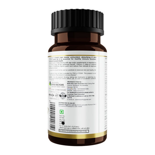 Volamena Premium 500 mg L - Glutathione -Tablets Grab2Buy Volamena Grab2Buy