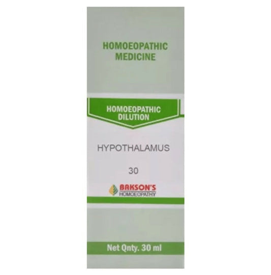 Bakson's Homeopathy Hypothalamus Dilution