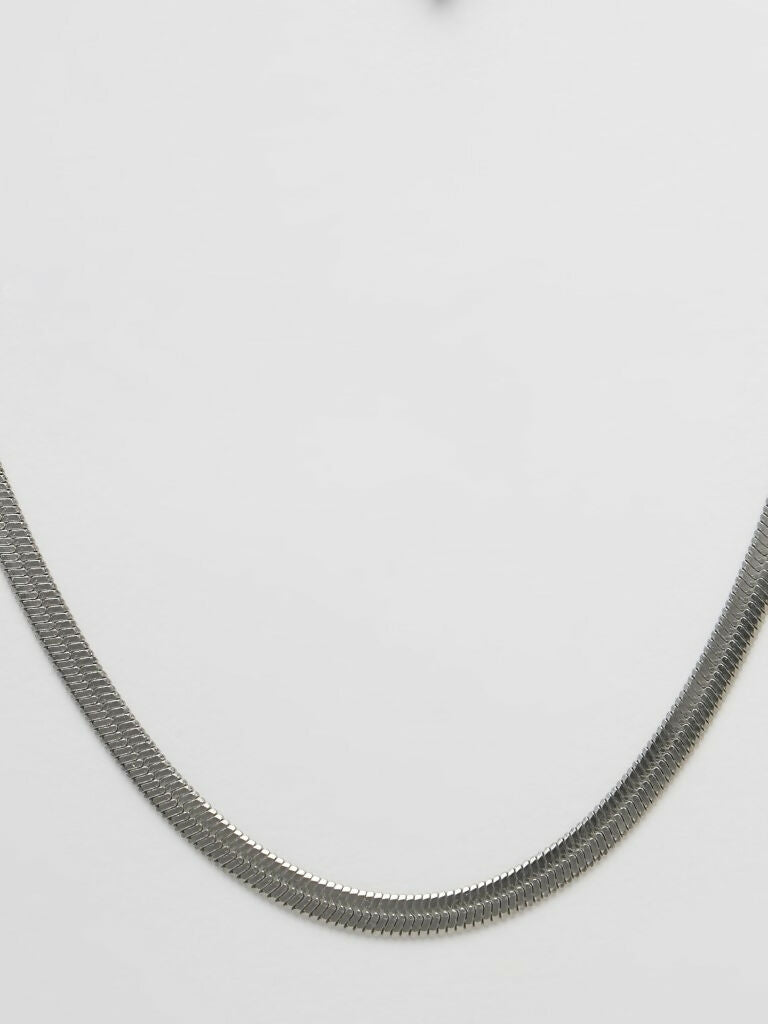 NVR Women's Silver-Toned German Silver Oxidised Chain - Grab2buy