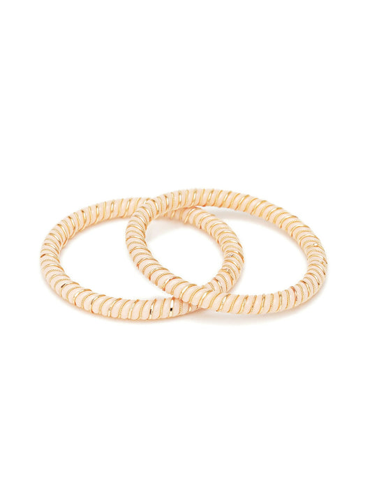 Golden Bangles (Gold) - Ruby Raang | Grab2Buy