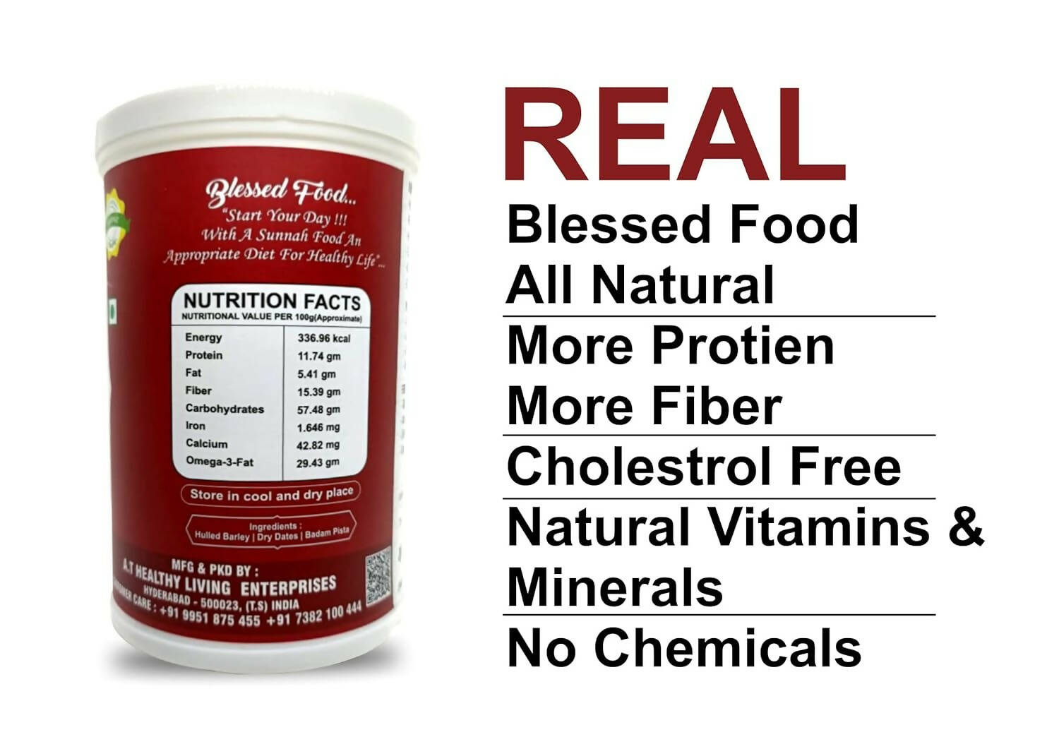 Healthy Living HL-TALBEENAH Dry Fruit/Healthy and Sunnah Diet for All Age Group - Grab2buy