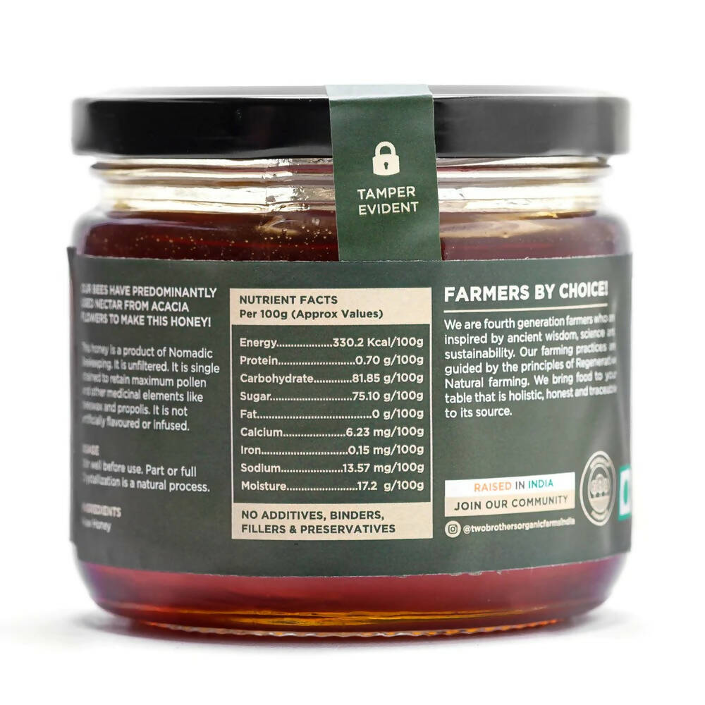Two Brothers Organic Farms Acacia Raw Honey-Mono-Floral - Distacart