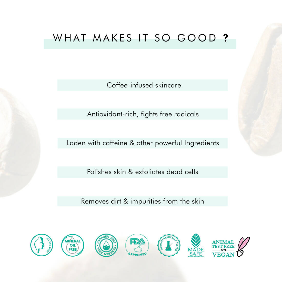 mCaffeine Exfoliation & Tan Removal Combo - Distacart