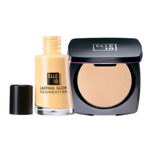 Elle 18 Marble Face Compact & Foundation Combo Grab2Buy Elle 18 Grab2Buy
