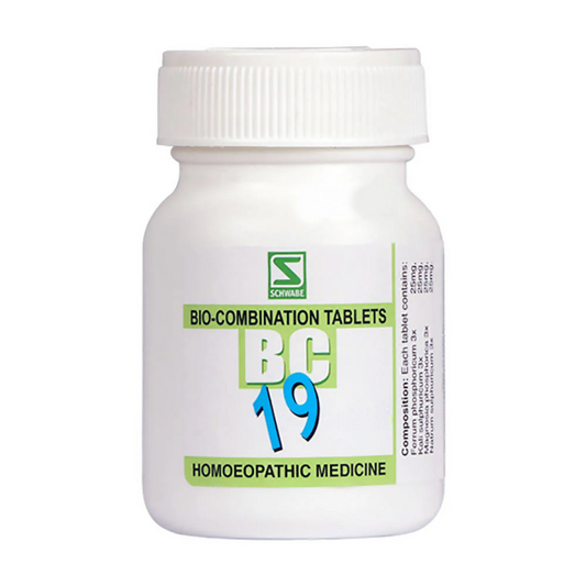 Dr. Willmar Schwabe India Bio-Combination 19 (BC 19) Tablet